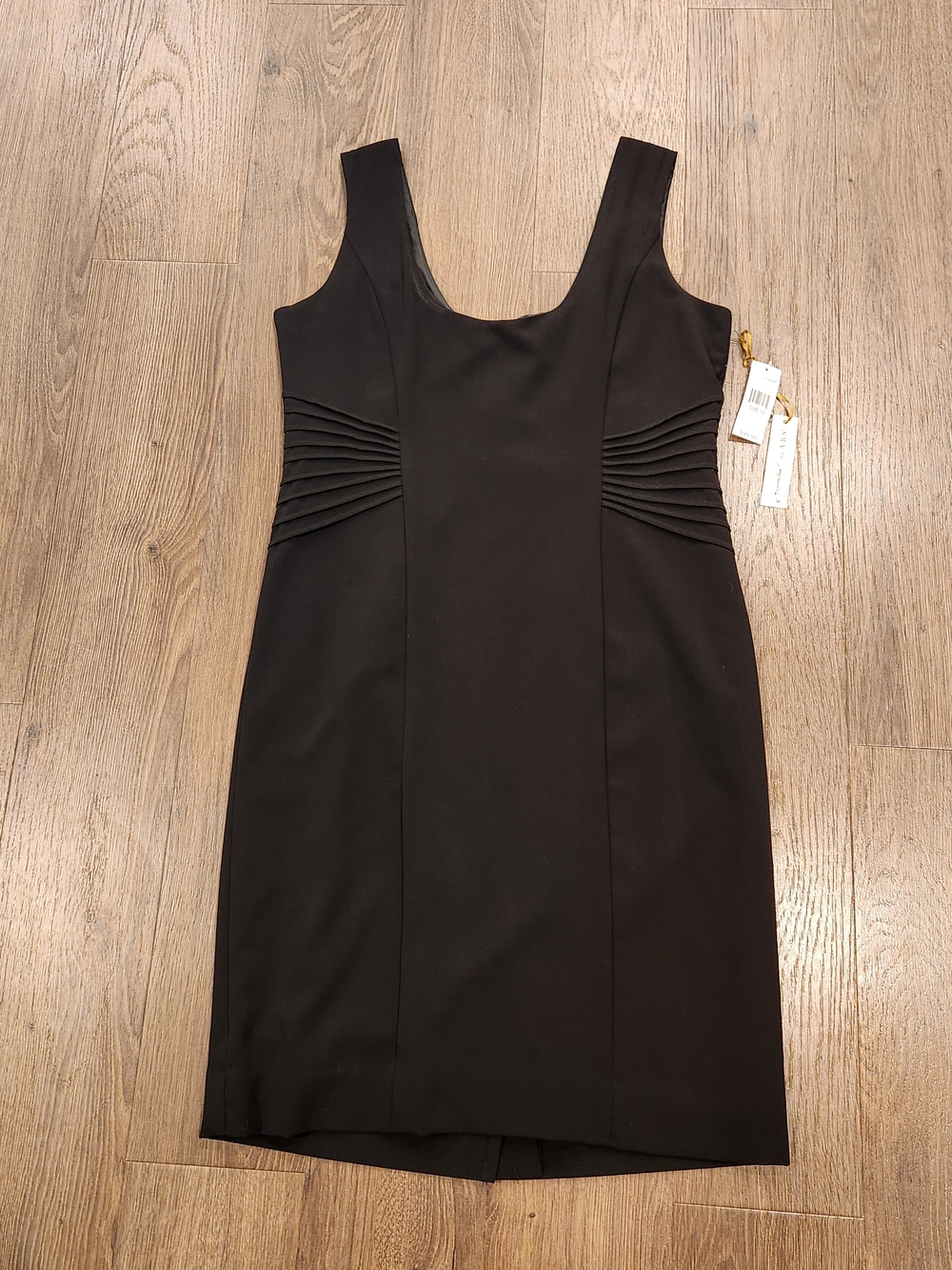 NWT Essentials by A.B.S. Sleeveless Little Black Dress - 12